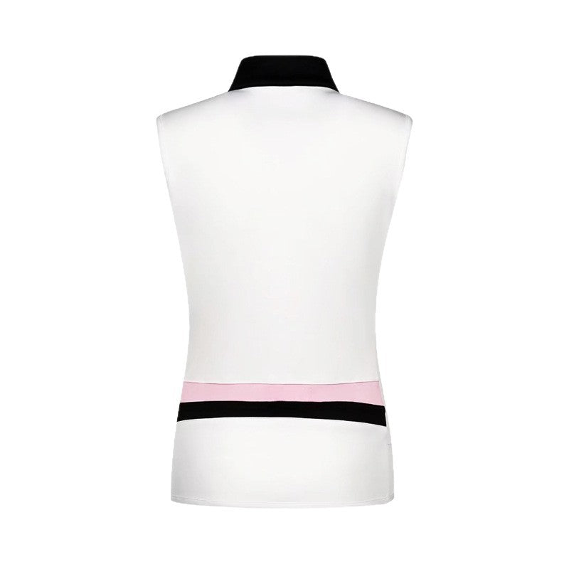 Gilet de Golf Femme Zippé Confortable - Vue 5