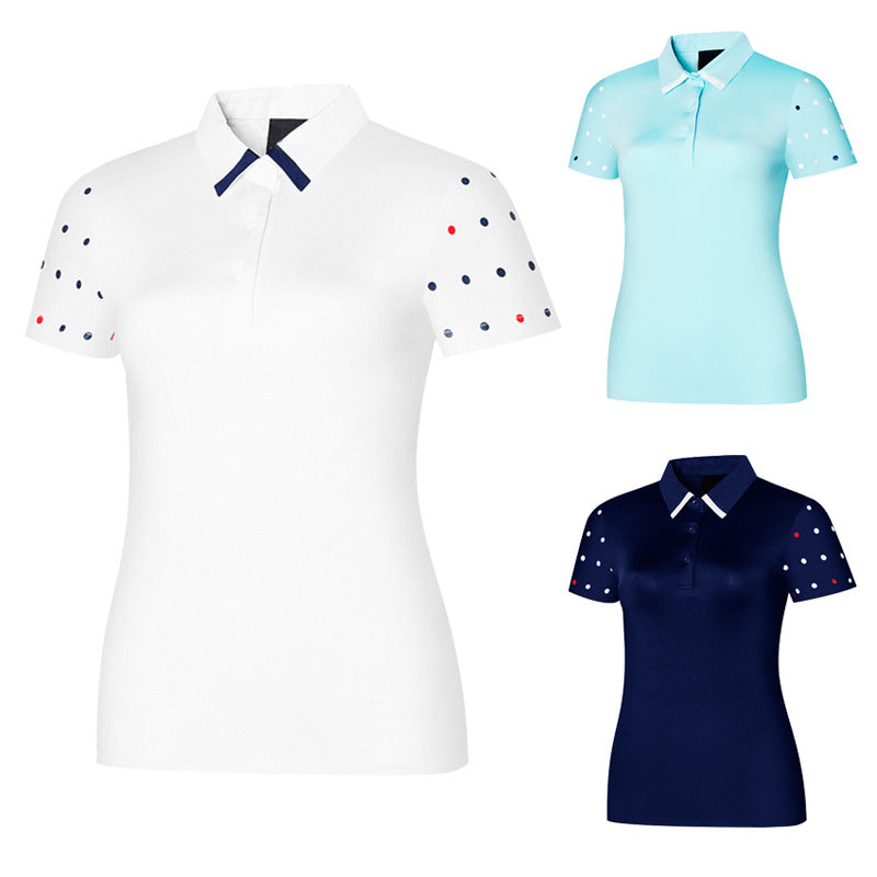 T-shirt Polo de Golf Femme Haute Performance - Vue 1