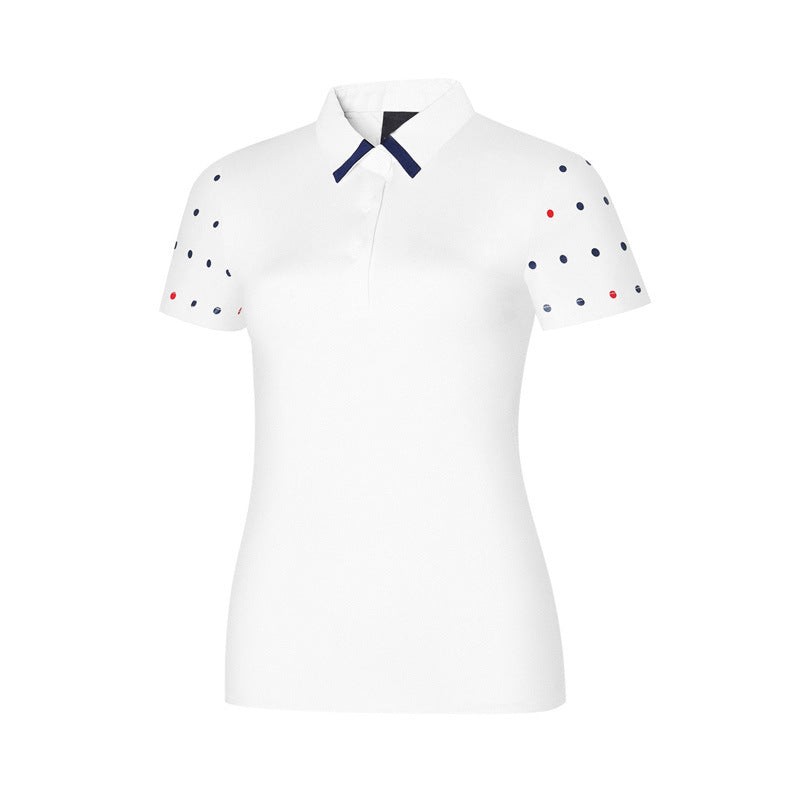 T-shirt Polo de Golf Femme Haute Performance - Vue 2