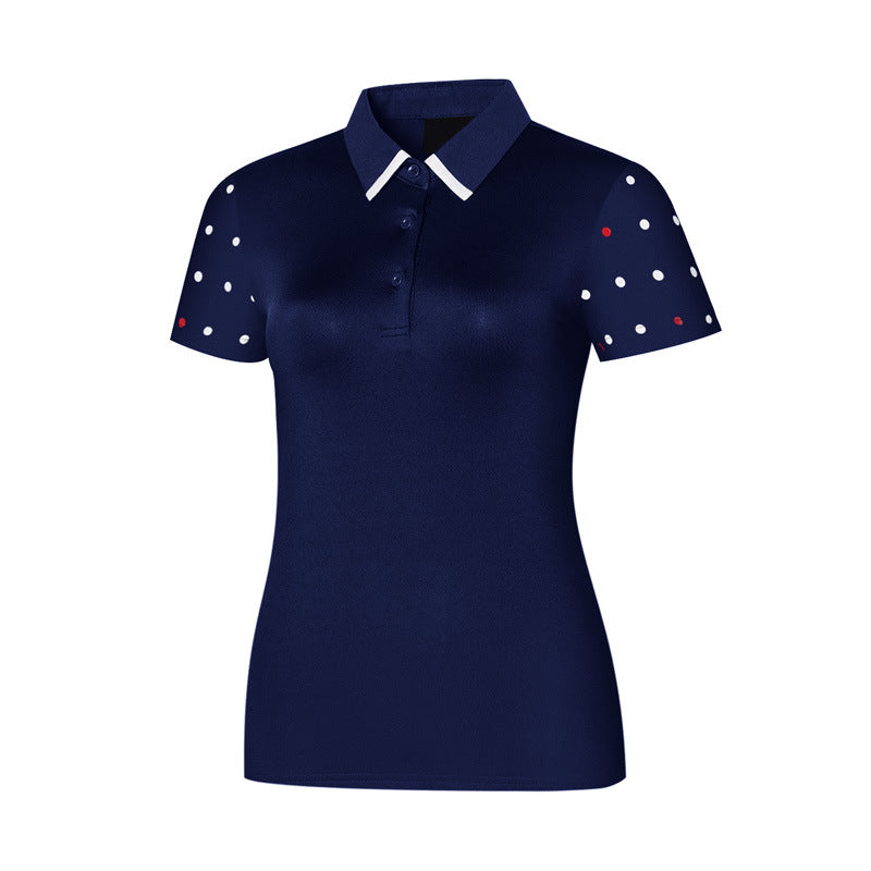 T-shirt Polo de Golf Femme Haute Performance - Vue 3