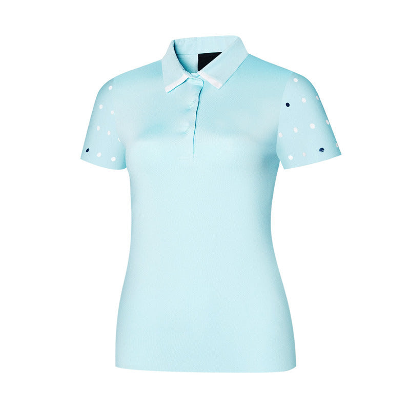 T-shirt Polo de Golf Femme Haute Performance - Vue 4